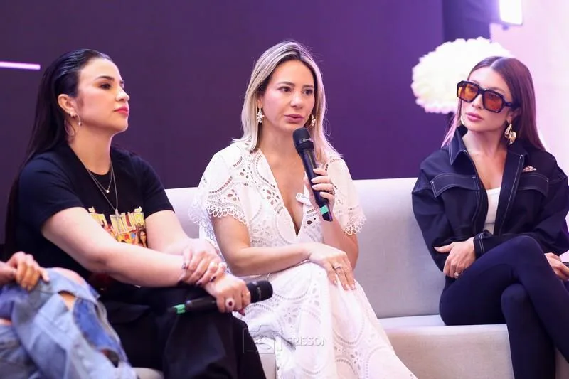 Ana Silvia, Gaída Dias e Edith Gomes
