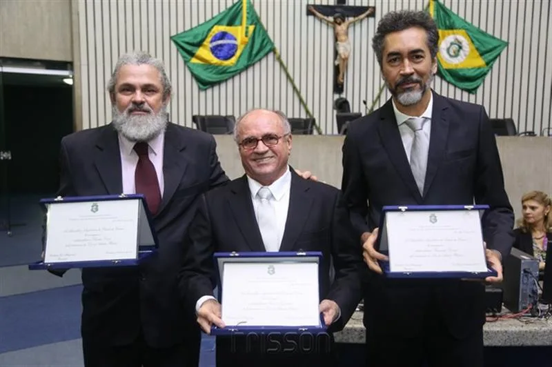Claudio Cesar, Vando Figueiredo e Fernando França