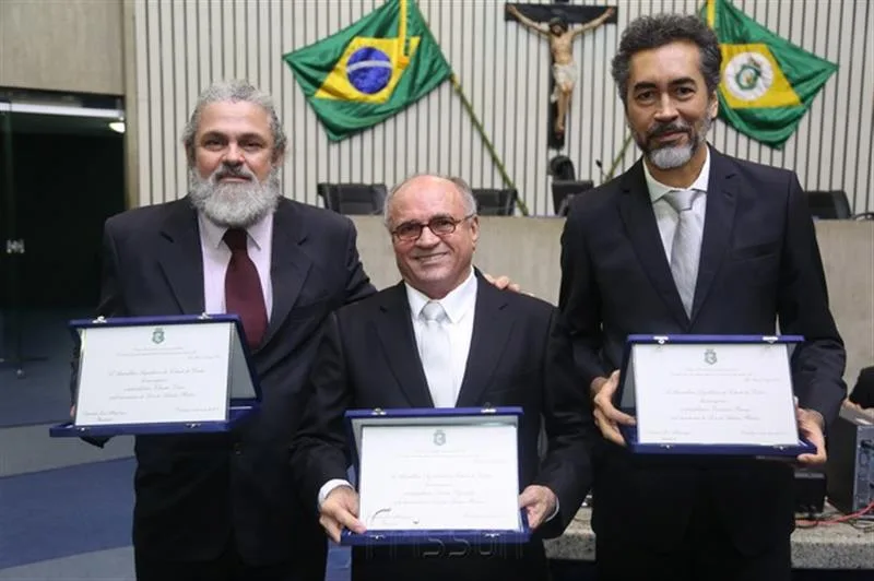Claudio Cesar, Vando Figueiredo e Fernando França