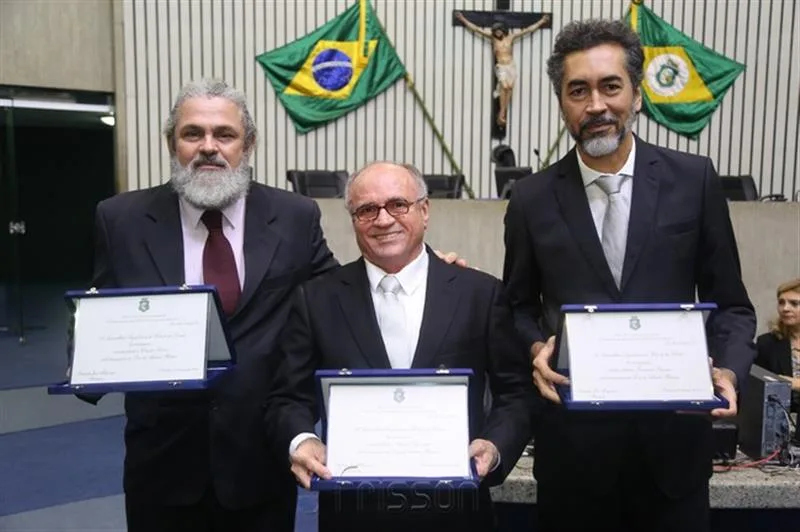 Claudio Cesar, Vando Figueiredo e Fernando França