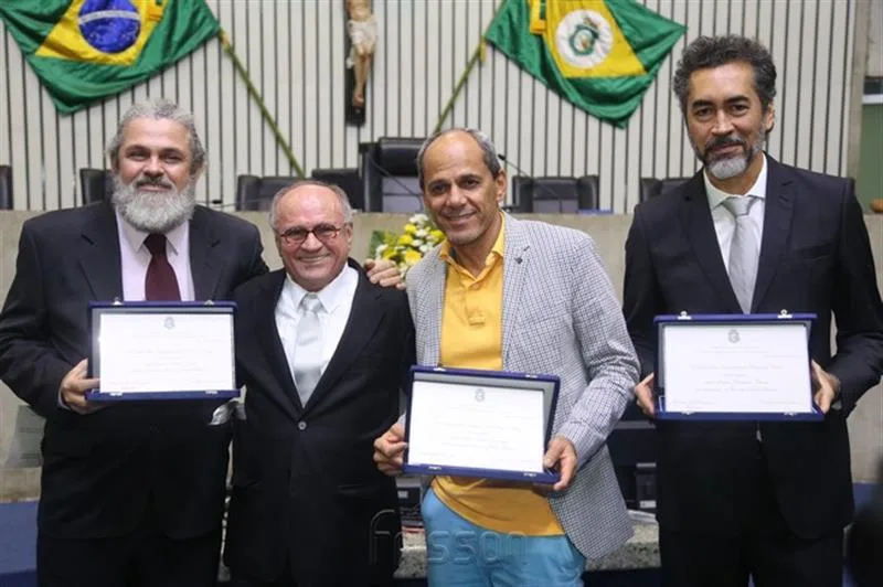 Claudio Cesar, Vando Figueiredo, Mano Alencar e Fernando França