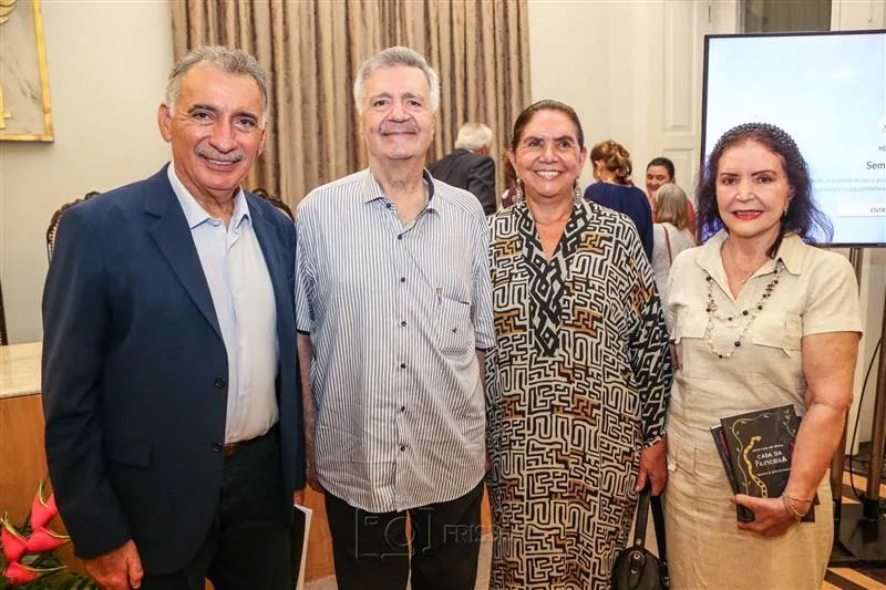 Artur Bruno, Lauro, Ana D'áurea Chaves e Célia Leite