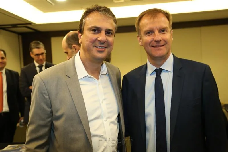 Camilo Santana e JeanMarc Pouchol
