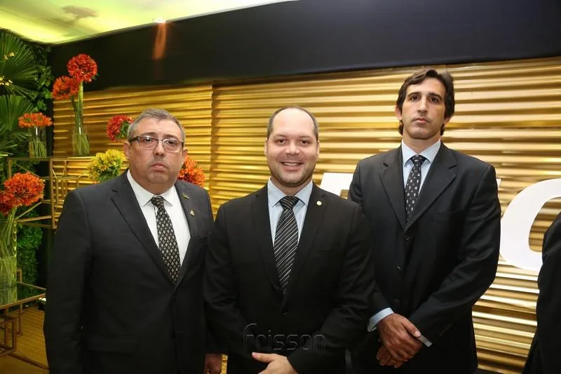 Albino Oliveira, Heitor Freire e Lucas Fiúza