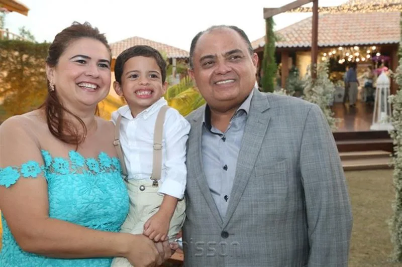 Ana Maisa, Davi e Teodoro Santos