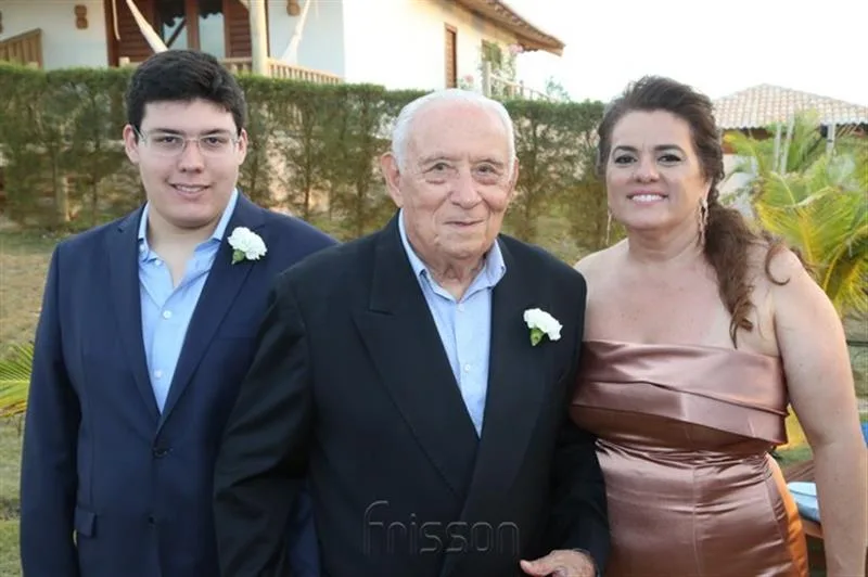 Arthur, Adauto e Silvana Bezerra