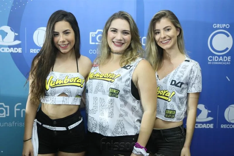 Ana Carolina Falcão, Sara Dibi e Maria Dias