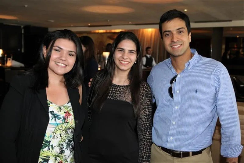 Alexandrina Menezes, Natália Otoch e Cláudio Lustosa
