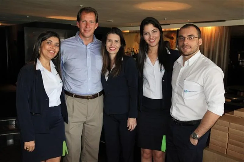 Andrea Oliveira, Edward Lange, Karina Fernandes, Mikelle Melo e Guilherme Mamede