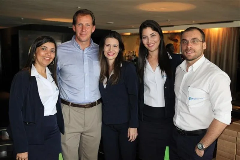 Andrea Oliveira, Edward Lange, Karina Fernandes, Mikelle Melo e Guilherme Mamede