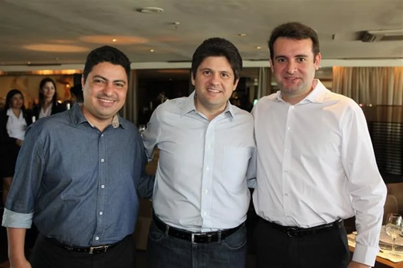Antônio Rodrigues, Bruno Girão e Fernando Gurgel