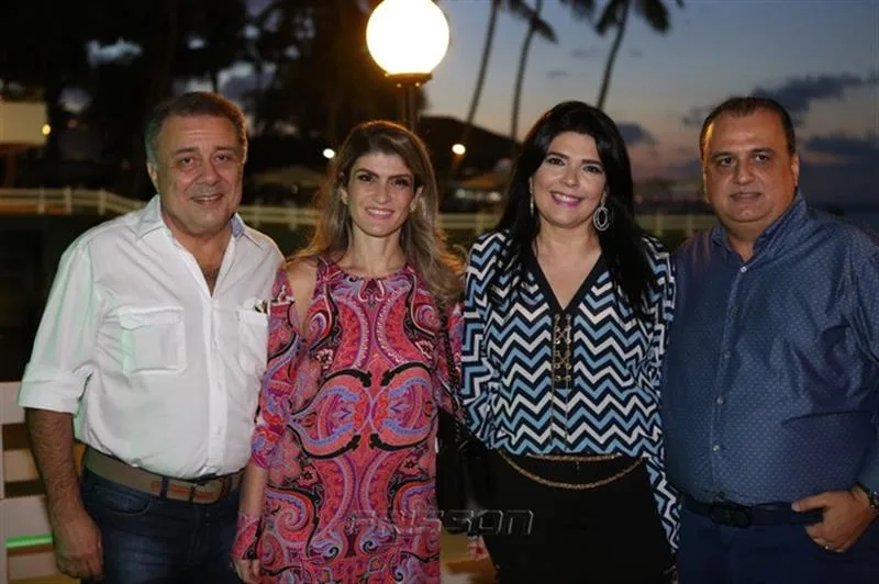 Adauto Jr., Giselle Boris, Sellene e Max Câmara