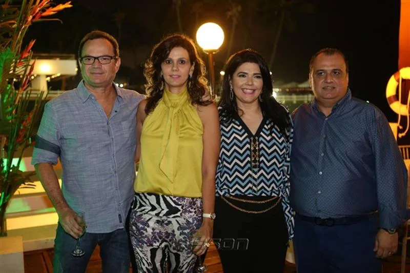 Álvaro Guimarães, Joseane, Sellene e Max Câmara