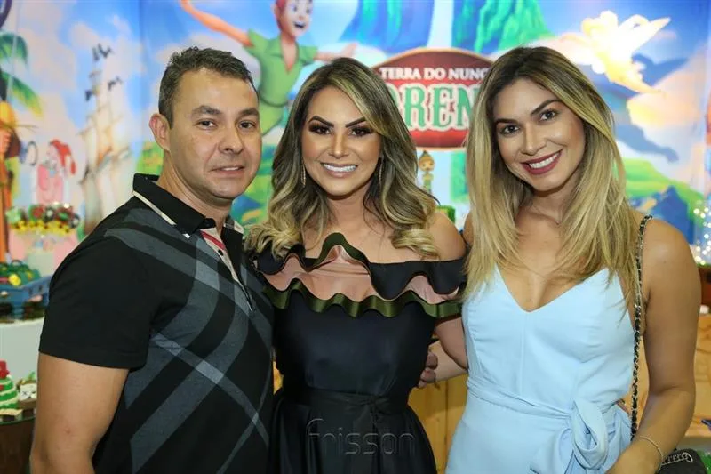 Ariedson Rocha, Jamille Lima e Karine Salles