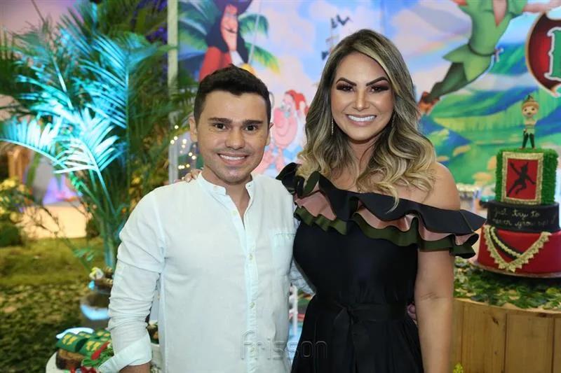 Célio Cipião e Jamille Lima
