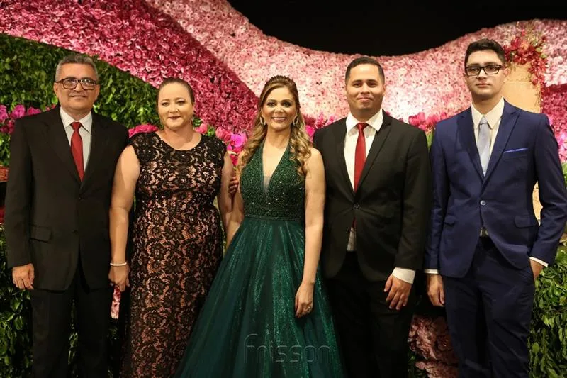 Alceu Bonfim, Eliane Santana, Elisângela Gomes, Antonio Italo e Alceu Neto