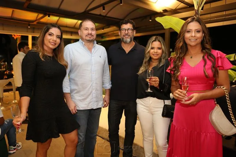 Caroline Anunciação, Luis Claudio Moraes, Paulinho Ragazo, Sarah e Amanda Anunciação