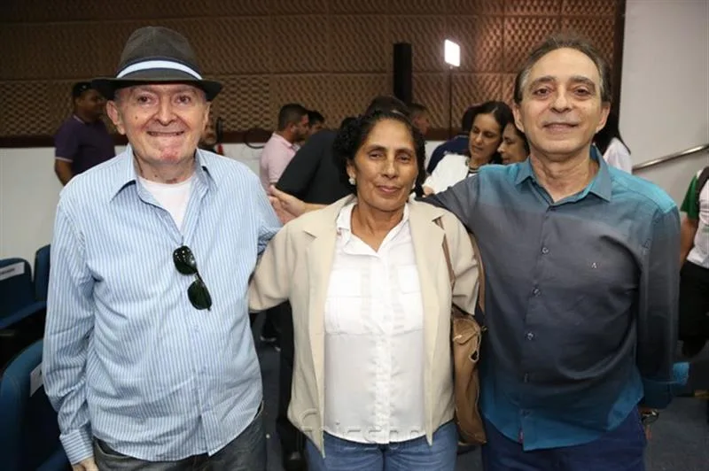 Davi Oliveira, Claudia Bezerra e Dalton Guimarães