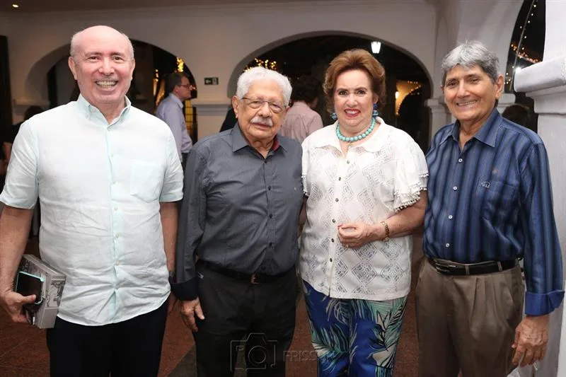 Amarílio Cavalcante, Paulo Elpídio de Menezes, Lêda Maria e José Augusto Bezerra