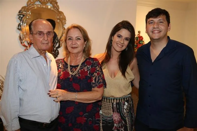 Ivan, Marly, Nathalia Hartmann e Everton Alves