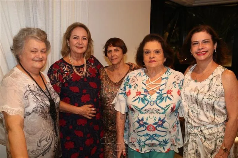 Laise Ferrari, Marly Hartmann, Silma Pontes, Nidia e Jeritza Jucá