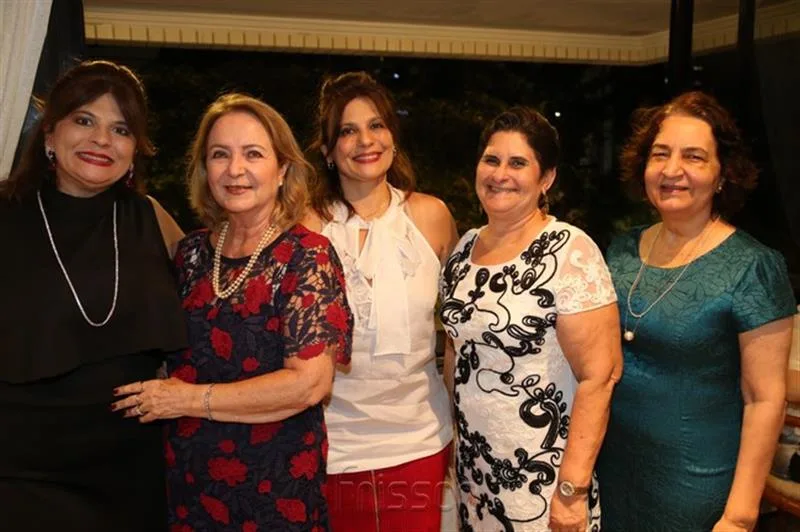 Luiziane Vasconcelos, Marly Hartmann, Ludmila Veras, Marta e Ana Bonfim