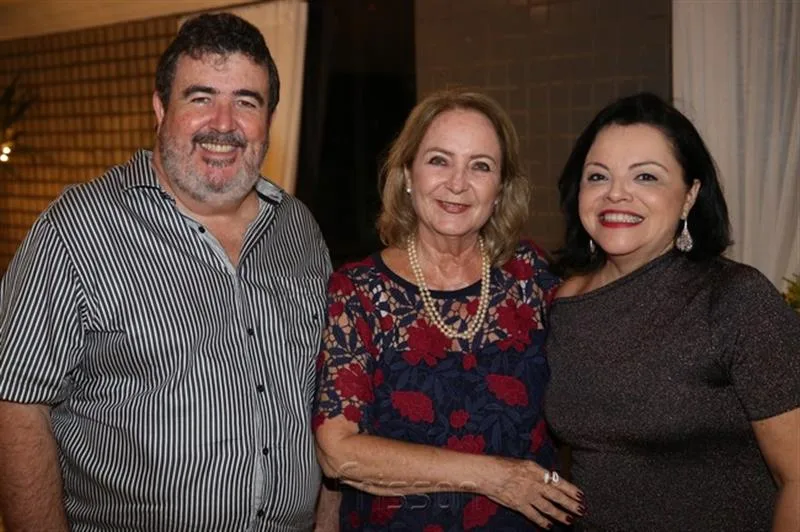 Marcelo Ribeiro, Marly Hartmann e Silvana Ribeiro