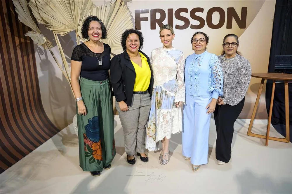 Cinthia Fonseca, Erivania Bernardino, Gaida Dias, Danielle Pimentel e Francisca Castelo Branco