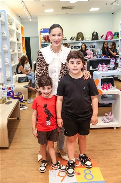 Otávio, Giuliana e Bernardo Botelho