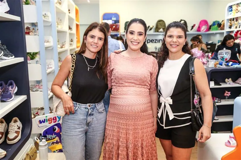 Farah Salles, Renata Braga e Artemyse Sampaio