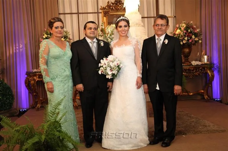 Rosângela, Fernando Galiza, Priscilla e Francisco de Assis Feitosa