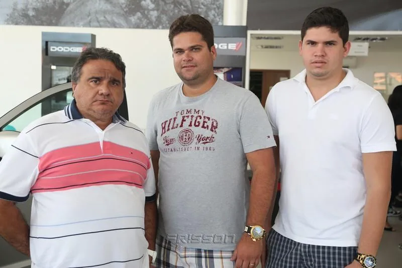 Carlos Alberto, Jardel Cordeiro e Vitor Gutemberg