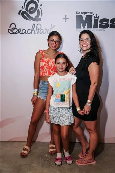 Alicia, Lara e Samara Felippo