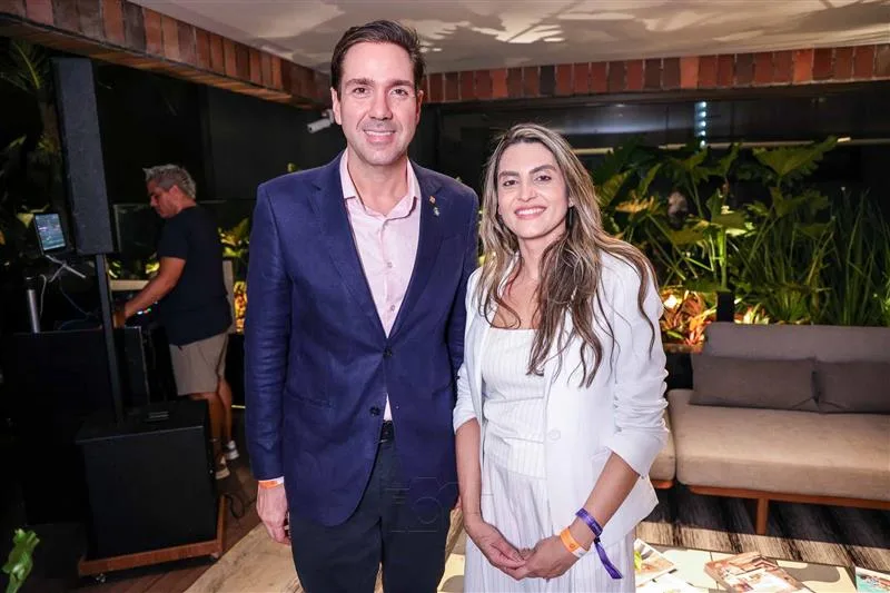 Eduardo Bismarck e Denise Carrá