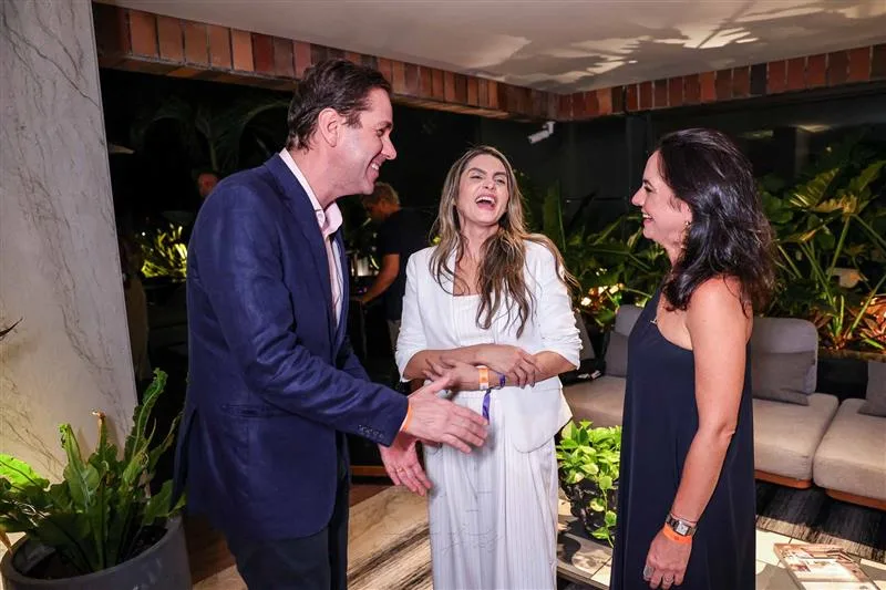 Eduardo Bismarck, Denise Carrá e Natalia Abreu