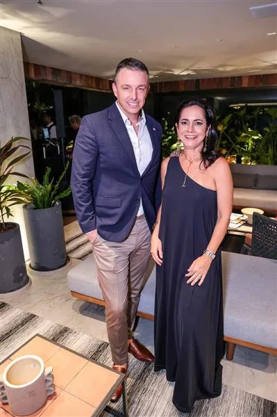Fabien Clerc e Natalia Abreu