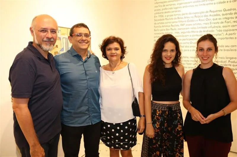 Amauri Soares, José Guedes, Celina, Laura Lima e Laura Soares