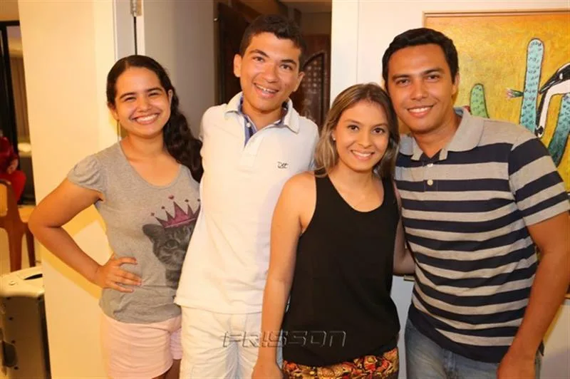 Adrielle Diogo, Jeferson, Jamille Ribeiro e Márcio Moreno