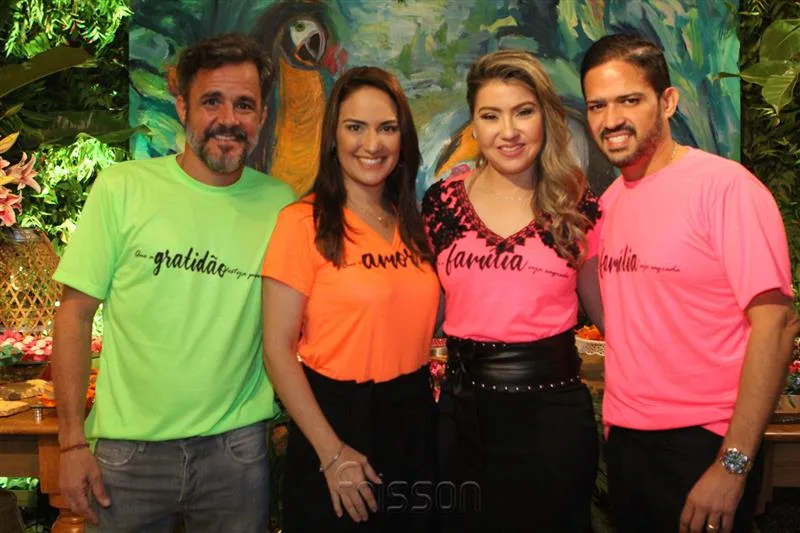Carlos e Silvia Brandão, Roberta Montezuma e Silvio