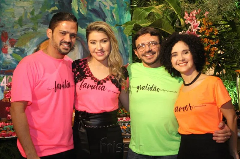 Silvio e Roberta Montezuma, Crisóstomo e Daniela Frota