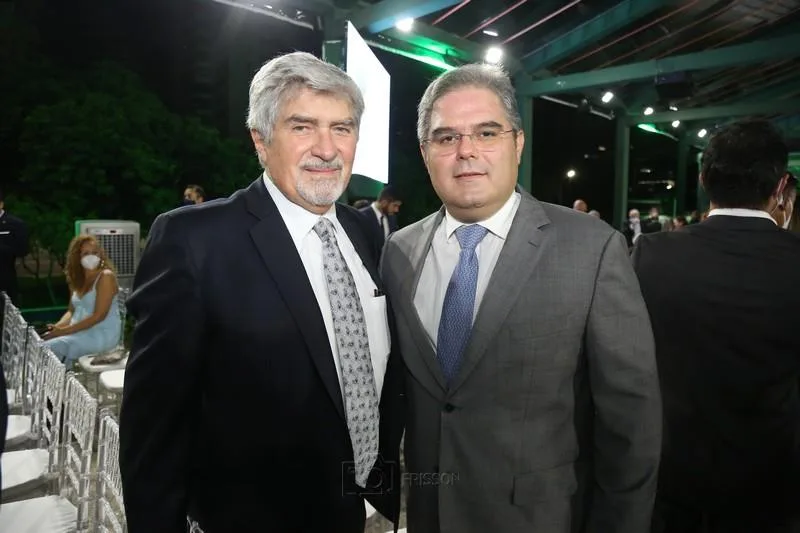 Amarílio Macedo e Edson Queiroz Neto