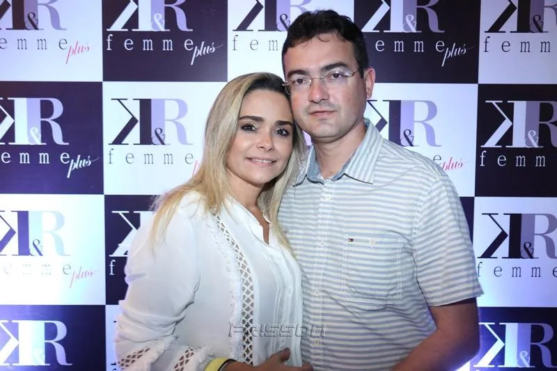 Adriana Gurgel e Mauro Régis