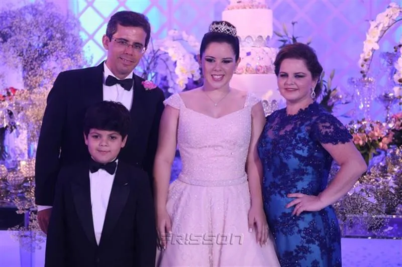 Alex, Daniel, Ana Beatriz e Daniel Gurgel