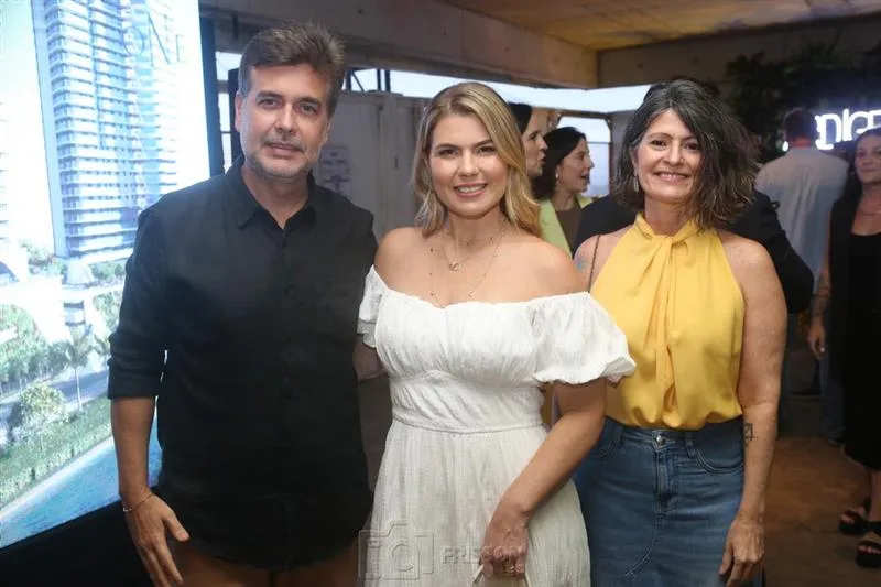 Alexandre Pereira, Liliane Meira e Lucy Galvão