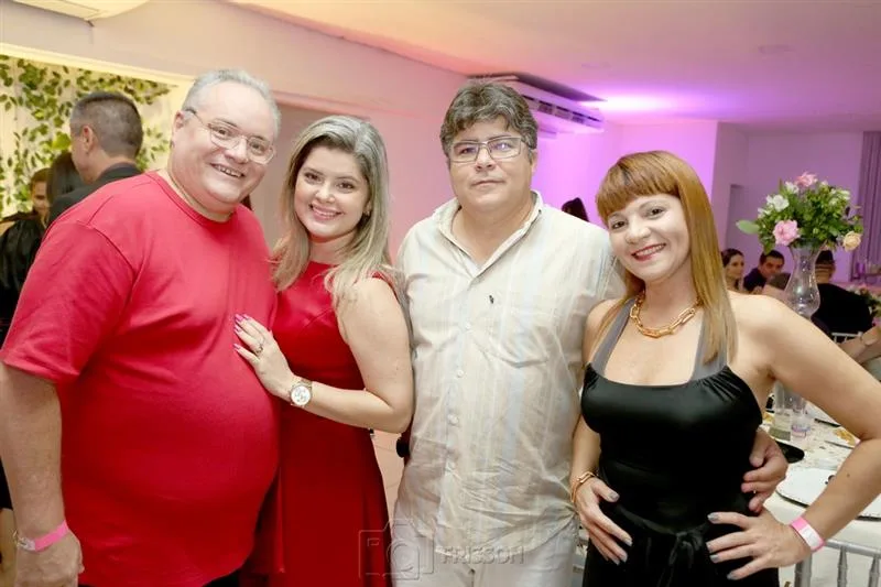 Alano, Juliana, Claudio Régis e Viviane Maia