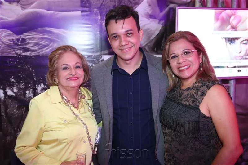 Constancia Macedo, Diogo Pinheiro e Gisele Macedo