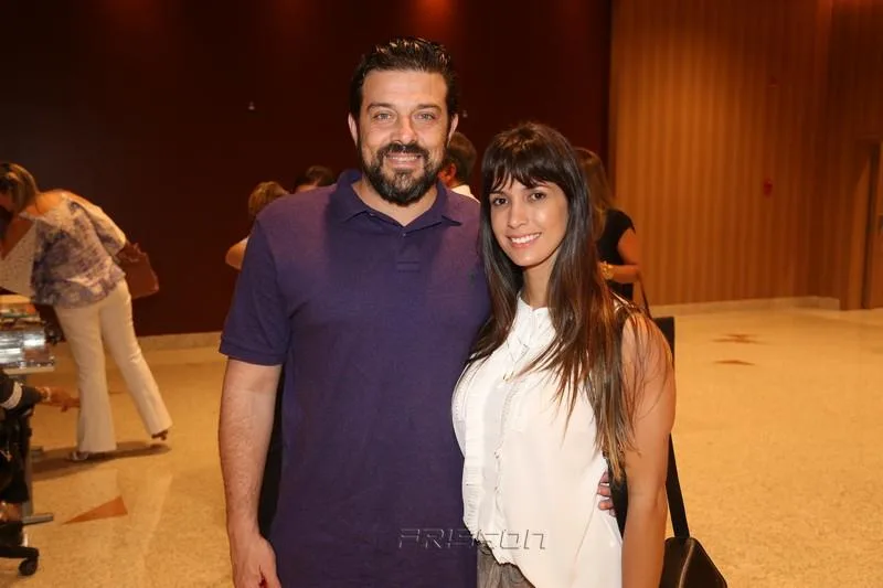 Carlos Mapurunga e Ingrid Machado