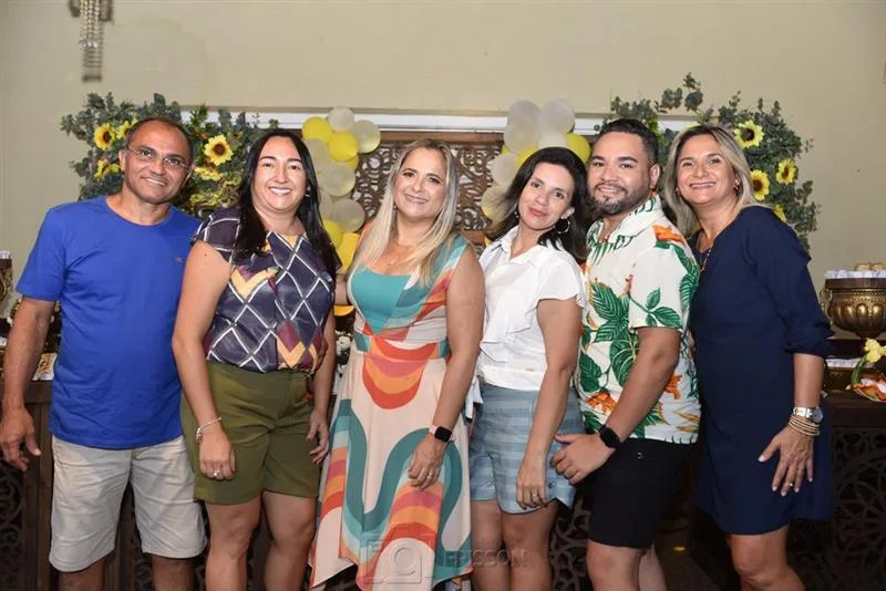 Antônio Santana, Vânia Aguiar, Jocy Jinkings, Stela Santiago, Paulo Carvalho e Jocélia Feitosa