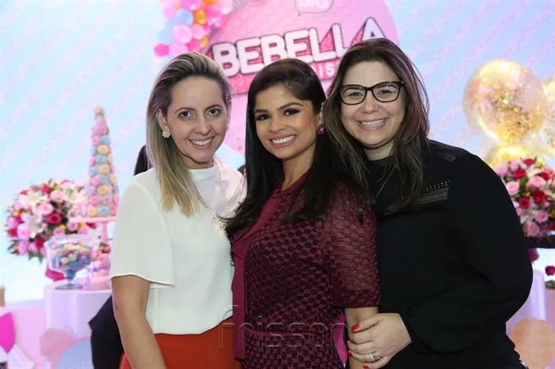 Aline Amorim, Isabele Temoteo e Ana Santos
