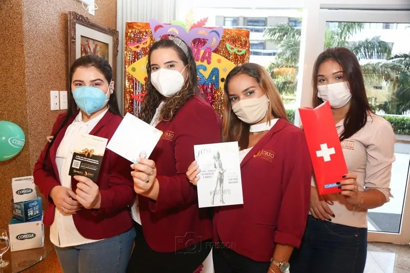 Marcelina Sousa, Rebeca Castro, Beatriz Maciel e Rayane Apolinário